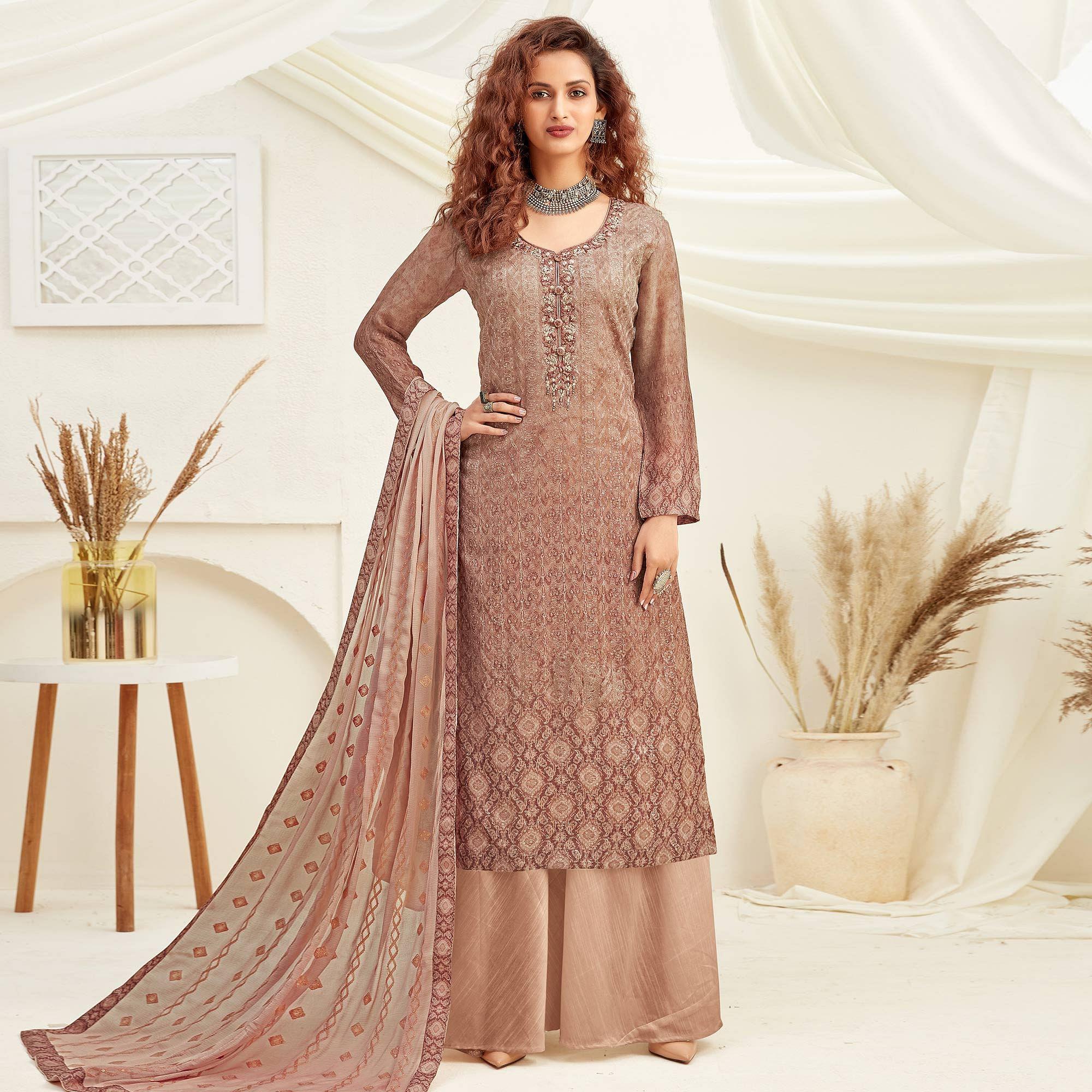 radiant-light-brwon-colored-embroidered-with-digital-printed-partywear-pure-viscose-chinnon-chiffon-palazzo-suit-peachmode-1.jpg